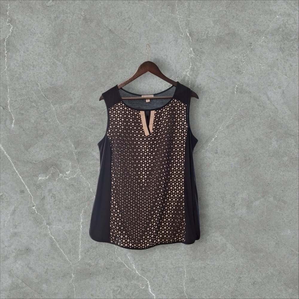 CB Established 1962 Black and Gold Women's Top Size Petite XLarge